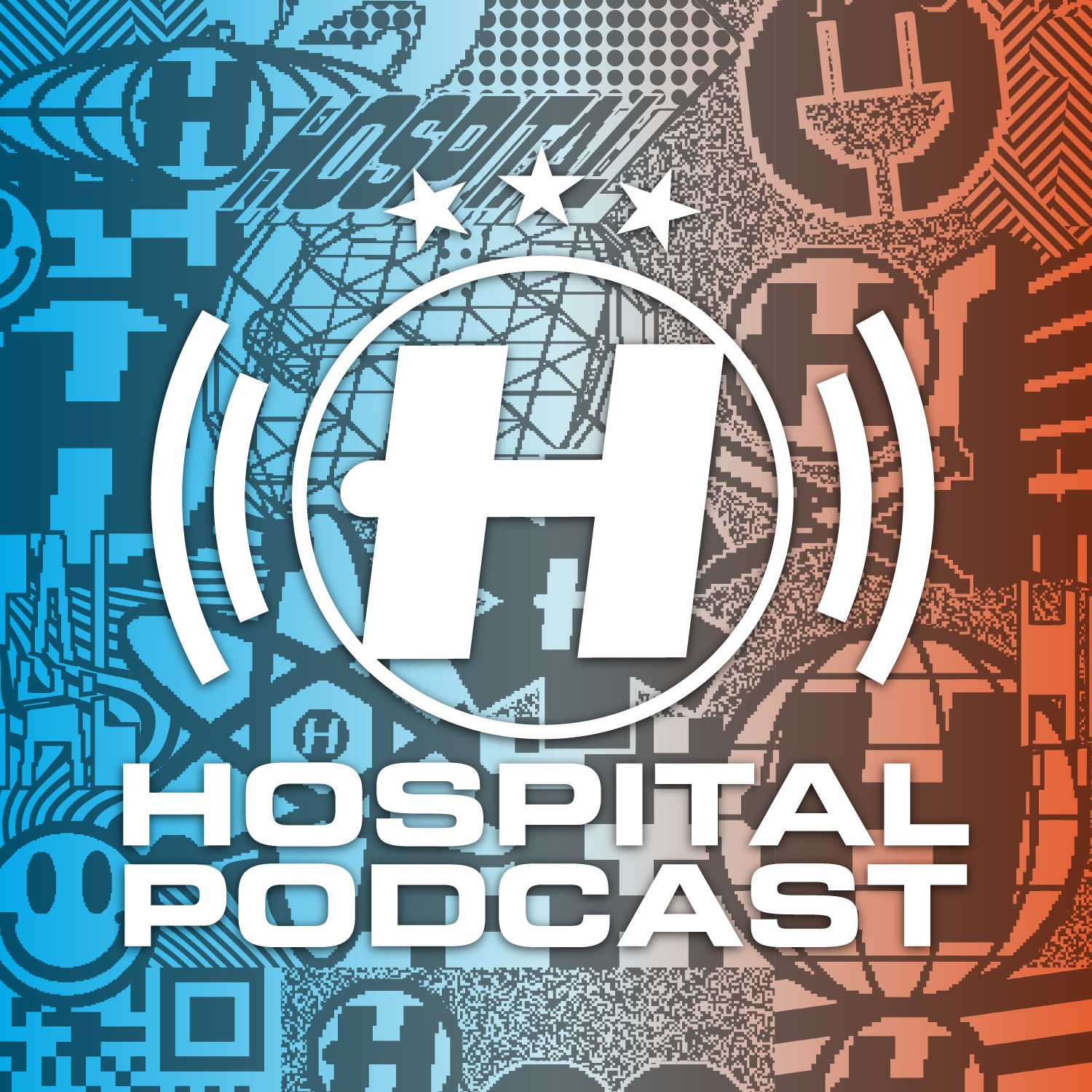  Hospital Podcast 421 with London Elektricity Artwork