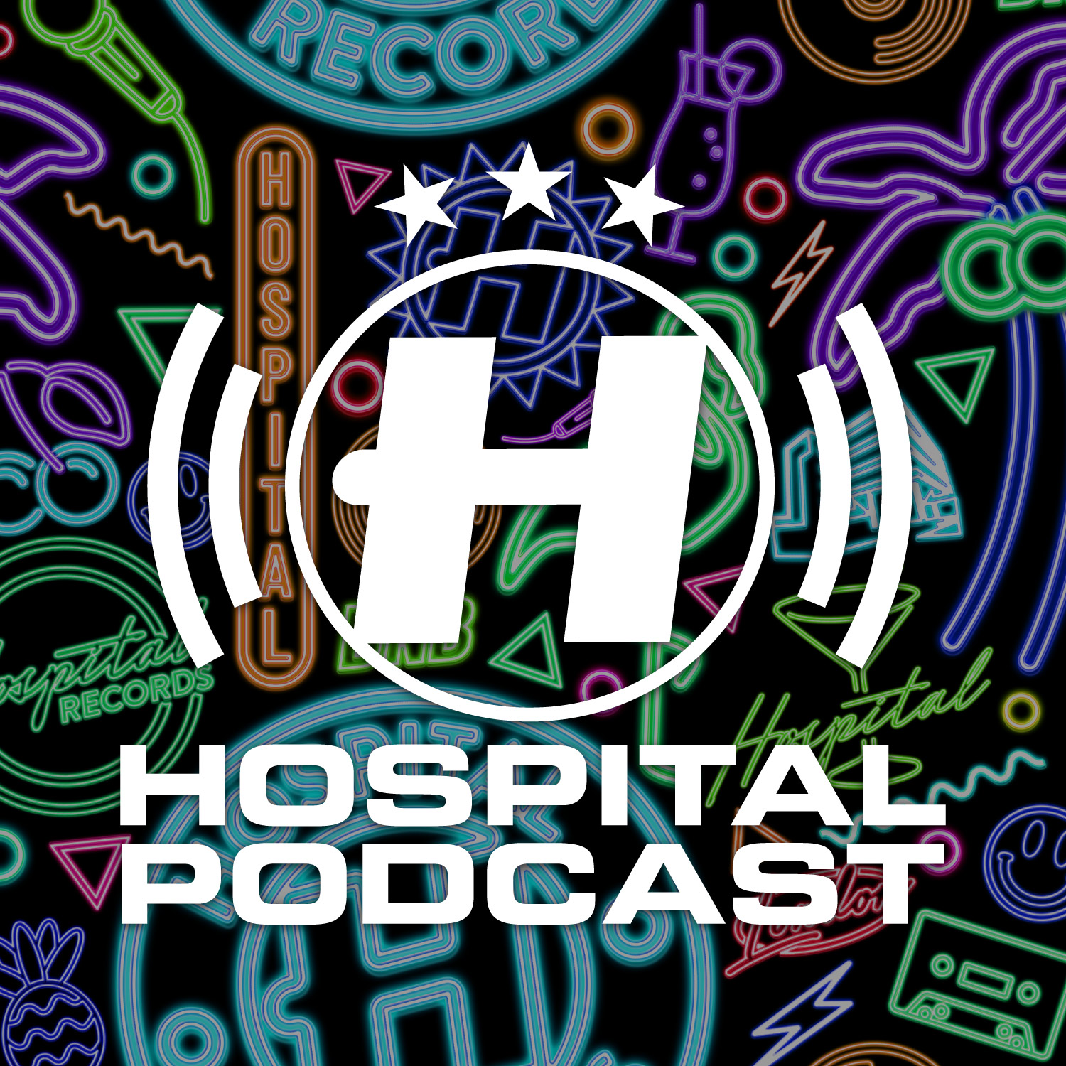 Hospital Podcast 427 with London Elektricity Artwork