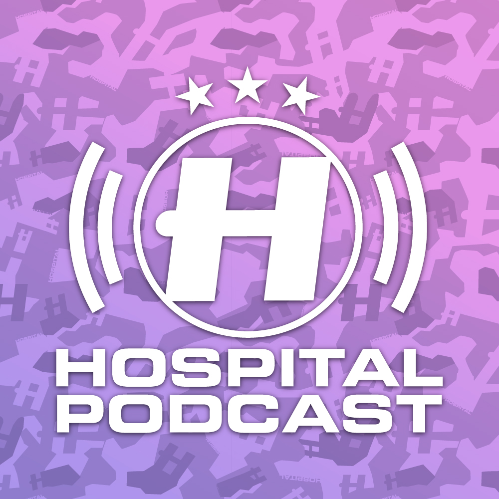Hospital Podcast 402 with London Elektricity Artwork