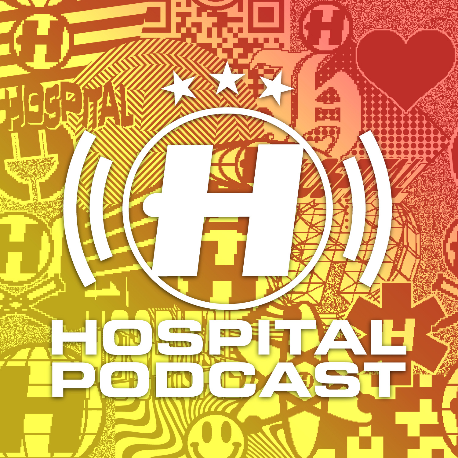 Hospital Podcast 410 with London Elektricity Artwork