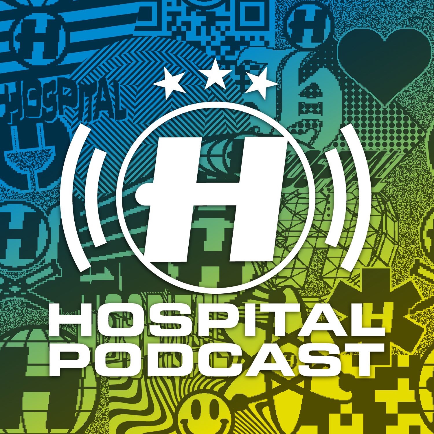 Hospital Podcast 411 with London Elektricity Artwork