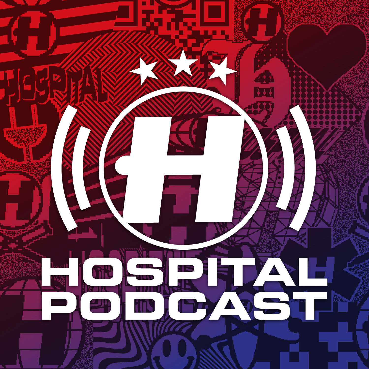 Hospital Podcast 412 with London Elektricity Artwork