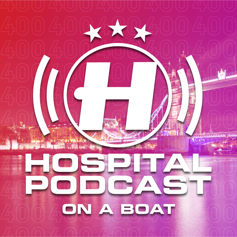 Hospital Podcast 400 with London Elektricity Artwork
