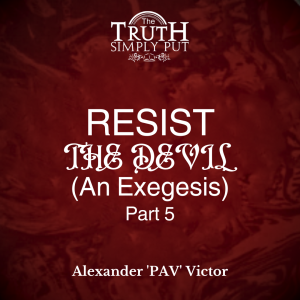 Discipleship Consciousness [Part 5] — Alexander ’PAV’ Victor