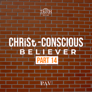 The CHRiSt-Conscious Believer [Part 14] — PAV