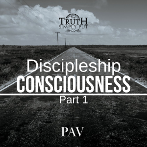 Discipleship Consciousness [Part 1] — Alexander ’PAV’ Victor