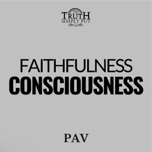 Faithfulness Consciousness — Alexander ’PAV’ Victor