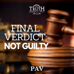 Final Verdict: Not Guilty — Alexander ’PAV’ Victor