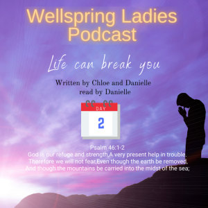 Women from Wellspring Sharing for Lent - Day 2 Life can Break you