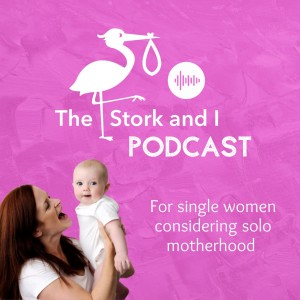 The Stork and I Podcast, for single women considering solo motherhood