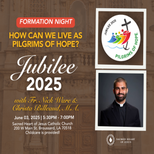 How Can We Live As Pilgrims Of Hope? | June 2025 Formation Night w/ Fr. Nick Ware