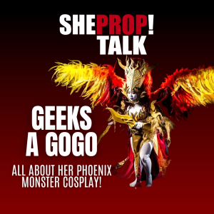 Ep 31: Geeks A Gogo made an Awesome Phoenix Monster Costume and 12' Wings!
