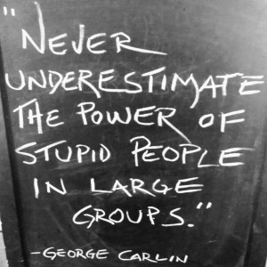 We write, for what is right.