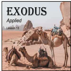 Exodus Applied: Lesson 13