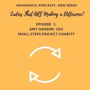 Amy Hanson - 'Ladies that are making a difference' Series 1 Episode 1