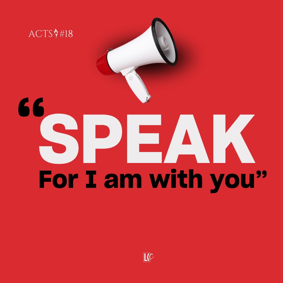 Speak, For I Am With You (Acts 18) | LoveKey Church Podcast | Heinz Winckler