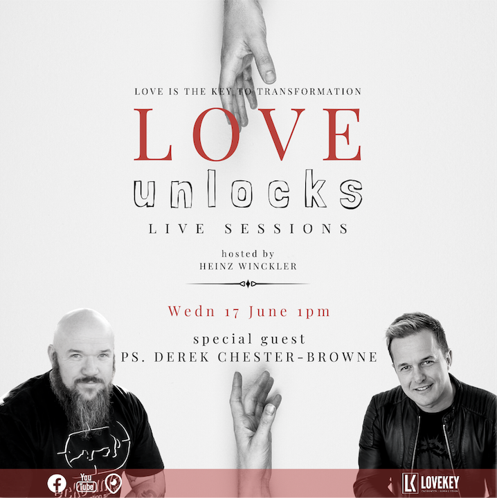 Love Unlocks Live Session with Ps Derek Chester-Browne