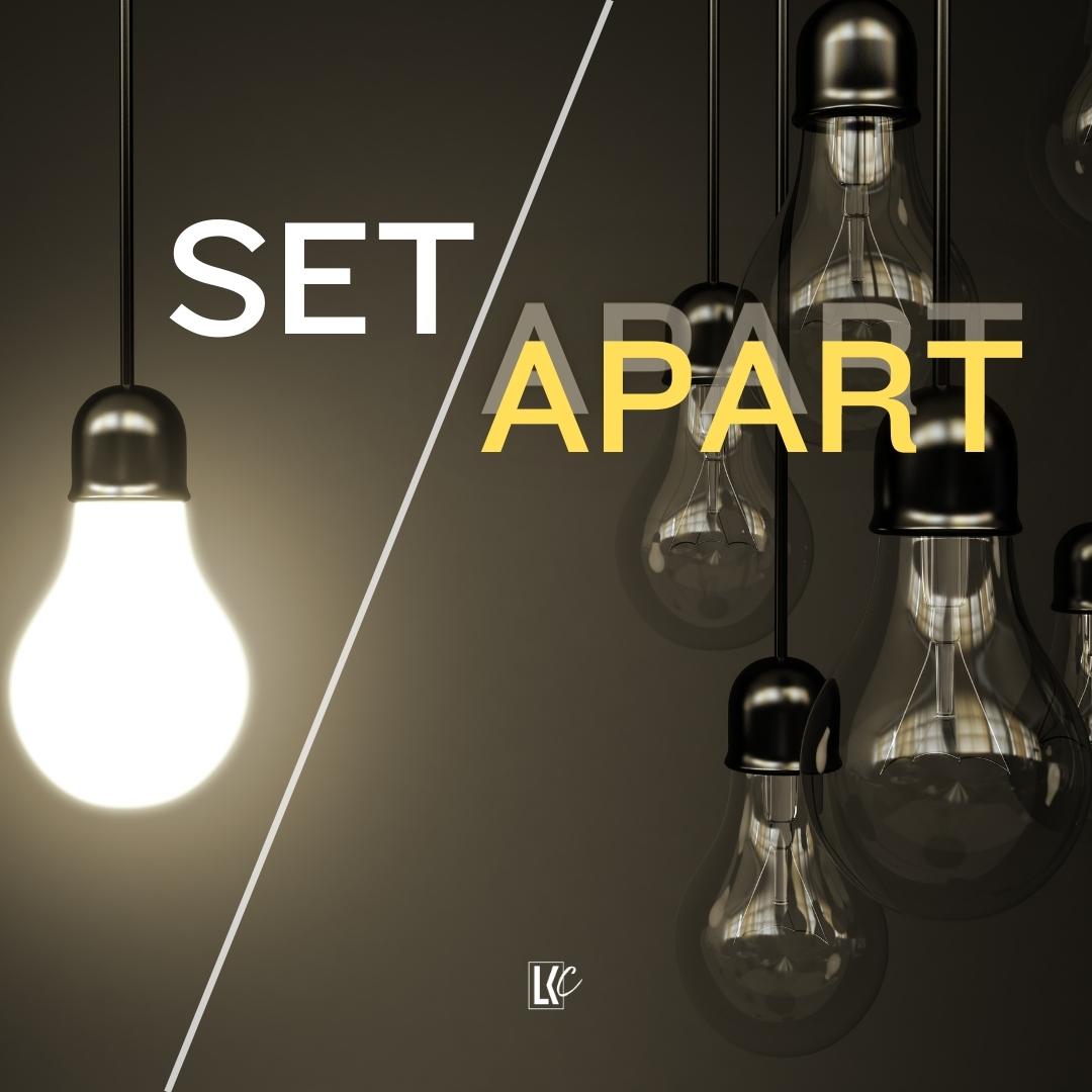 Set Apart | LoveKey Church Message of the Week Podcast | Heinz Winckler