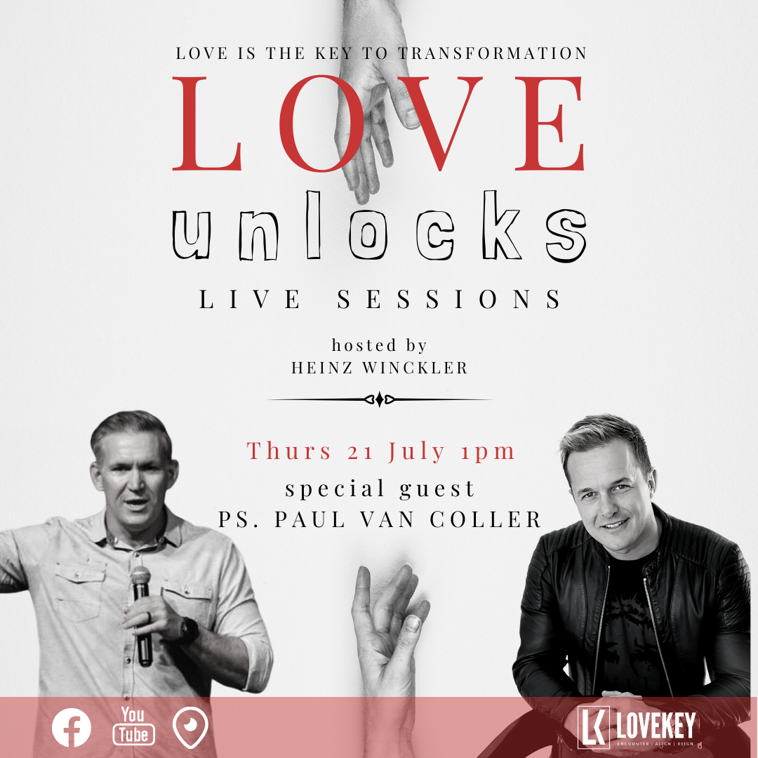 Love Unlocks Live Session with Ps. Paul Van Coller