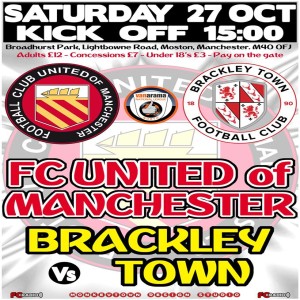 FC Live Replay - FC United v Brackley Town - Oct 2018