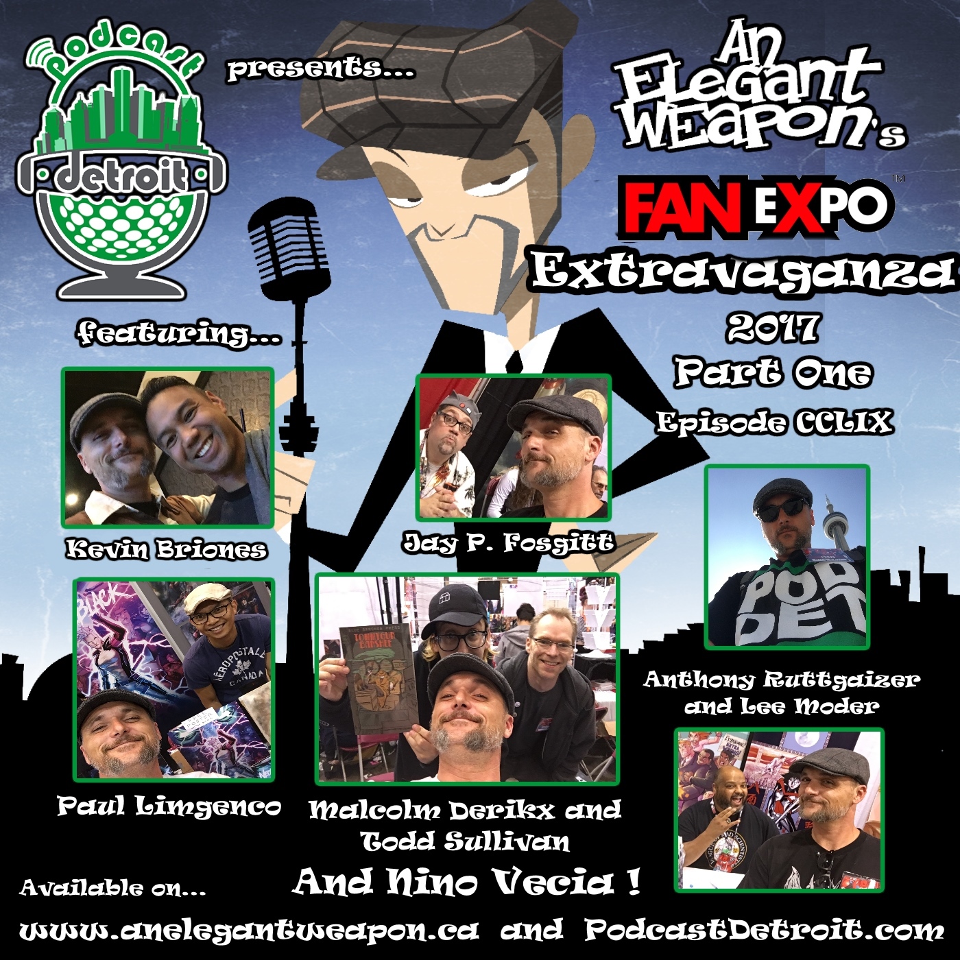 Episode CCLIV...FanExpo Extravaganza 2017 Part One