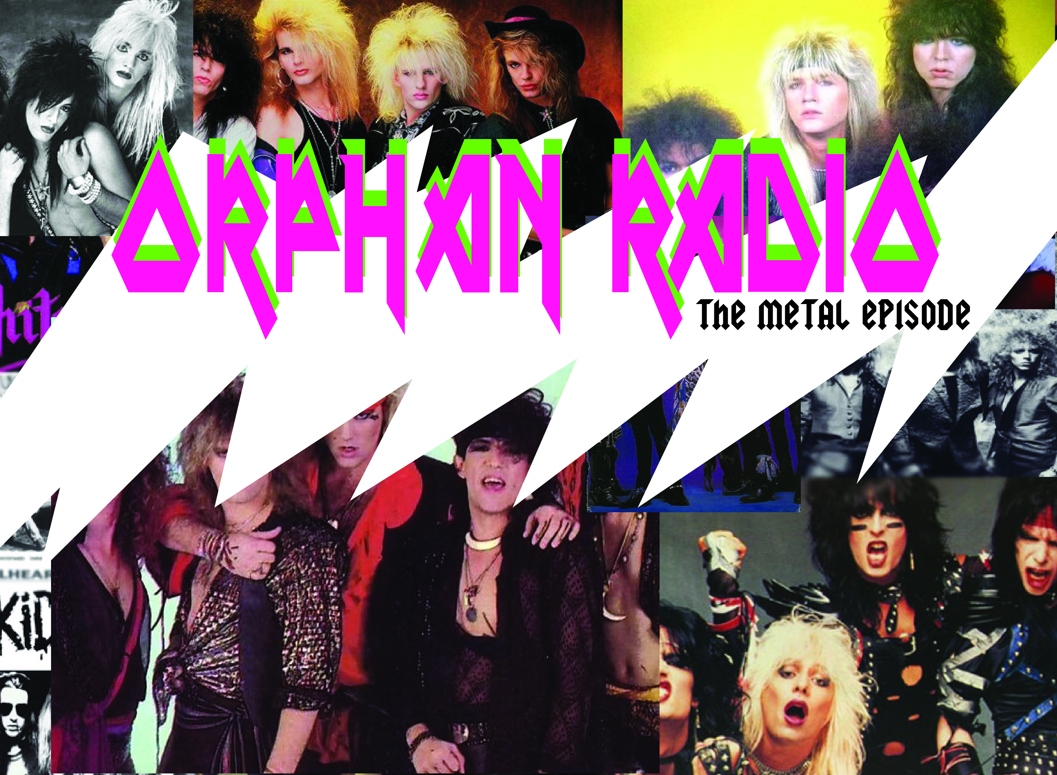Orphan Radio #34, Glam/Hair Metal with Ricky and Josh, volume 1