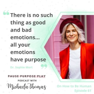 On How to Be Human, with Dr Sophie Mort