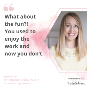 Perfectionism and Burnout in Female Entrepreneurs