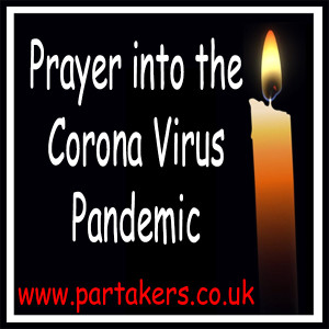 Partakers Prayers 12 May 2022 - COVID19 Corona Virus Pandemic