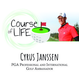 Alex Gets Tiger's Autograph and PGA Pro Cyrus Janssen