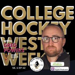 College Hockey West Weekly  Se 4 Ep 42  Nov 26, 2024