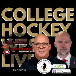 College Hockey West LIVE!  Se 4 Ep 45  Dec 8, 2024