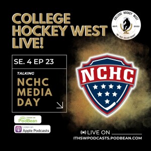 College Hockey West LIVE! Se 4 Ep 23  Sept 15, 2024