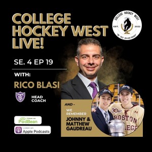 College Hockey West LIVE! Se 4 Ep 19  Sept 1, 2024