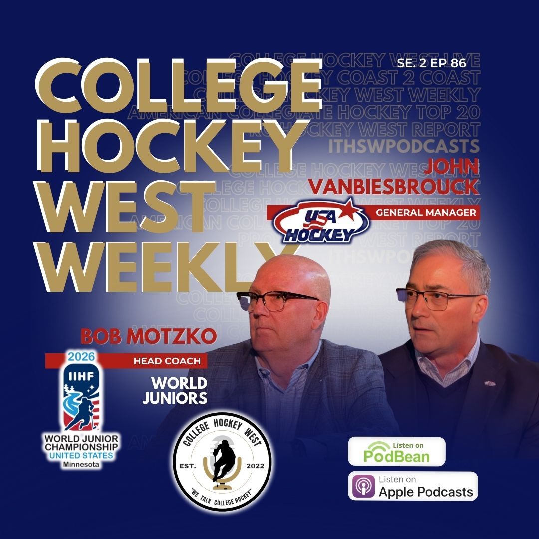 College Hockey West Weekly   Se 4 Ep 86 April 15, 2025