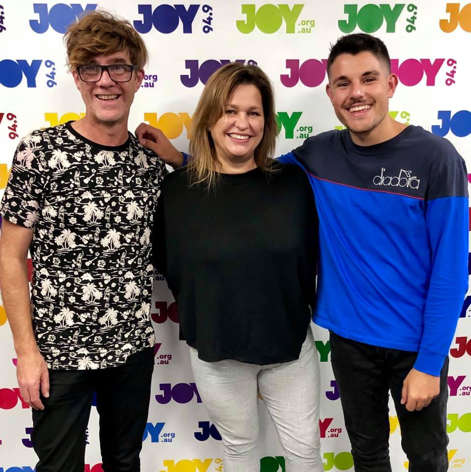 Phoebe with Mikey and Tom Thursday Morning on Joy 94.9