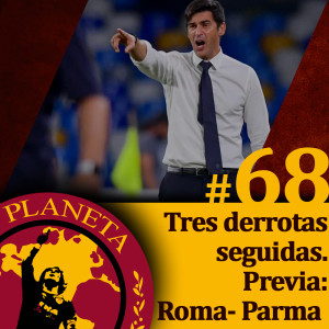 Roma sufre tres derrotas seguidas. Previa: Roma- Parma. Noticias Stadio della Roma.
