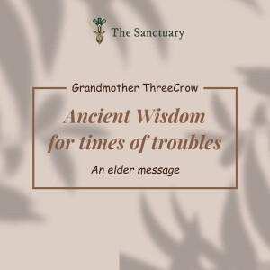 Grandmother ThreeCrow, Ancient Wisdom for times of troubles (An elder message)
