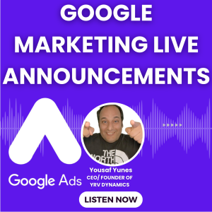 Google Marketing Live Conference Updates