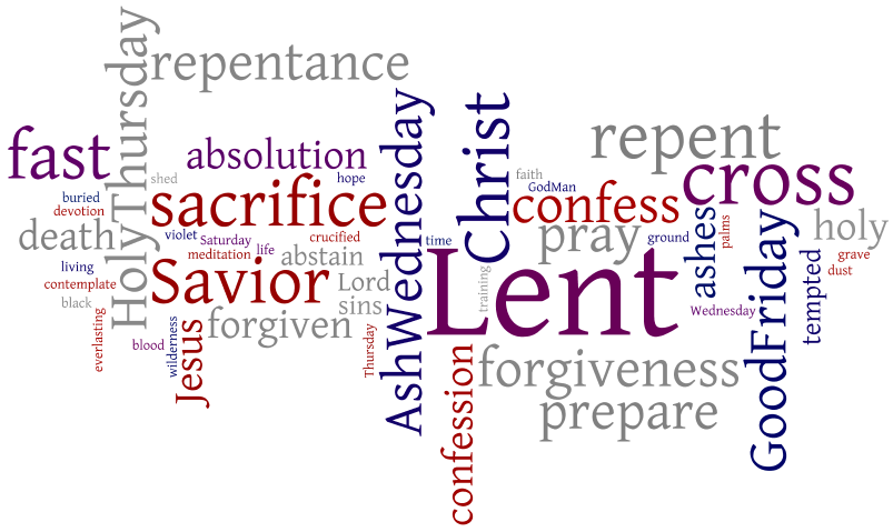 Preparing for Lent - Part 1