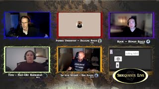 SideQuests Live - TTRPG podcast - Dungeons and Dragons & Shadowrun and more