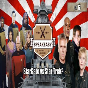 Speakasy Podcast 🎙️The Drunk debate Stargate vs Star trek? 🍻  Episode 6