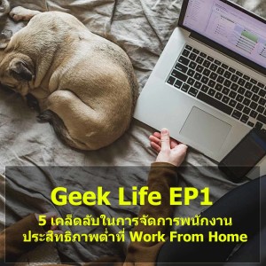 Geek Life EP1 : 5 เคล็ดลับในการจัดการพนักงานประสิทธิภาพต่ำที่ Work From Home