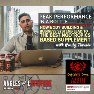 AoL 159: Peak Performance in a Bottle: How Body Building and Business Systems Lead to the Best Nootropics Based Supplement with Prady Tewarie