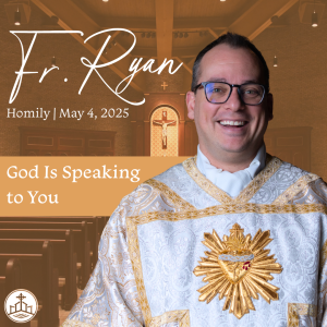 543. Fr. Ryan Homily - God Is Speaking to You