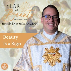 484. Year of Beauty Homily - Beauty Is a Sign