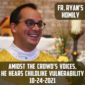 232. Fr. Ryan Homily - Amidst the Crowd‘s Voices, He Hears Childlike Vulnerability