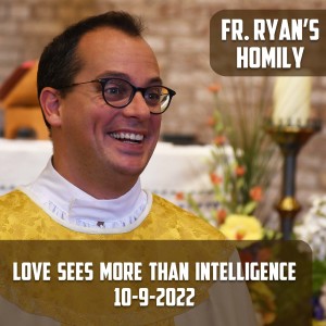 321. Fr. Ryan Homily - Love Sees More than Intelligence