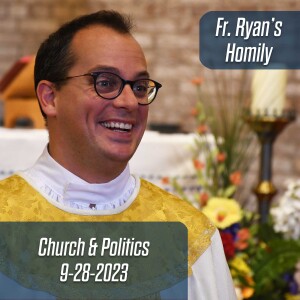 390. Fr. Ryan Homily - Church & Politics