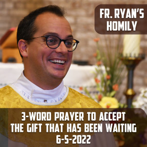 292. Fr. Ryan Homily - 3-Word Prayer to Accept the Gift that has been Waiting